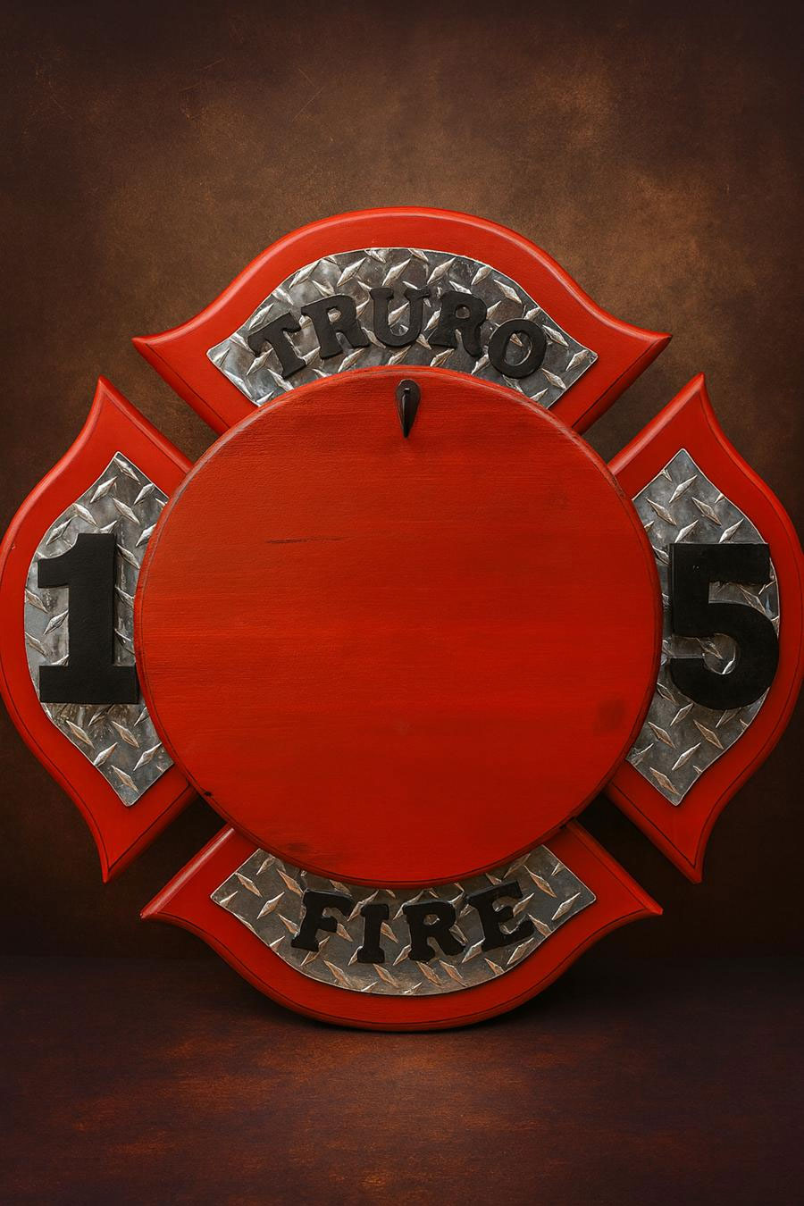 Incipient CNC Custom Creations Woodworking - Firefighter Helmet Display